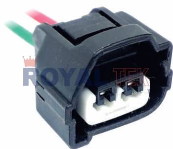 FICHA DE CONEXION ROYALTEK FICHA DE CONEXION ROYALTEK 2 (DOS) VIAS BOBINA IGNICION TOYOTA GUIA IZQUIERDA - VENTA EN PAQUETES DE 5 UNIDADES ---